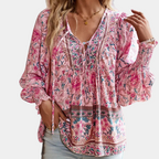 Modieuze blouse met bloemenprint voor dames