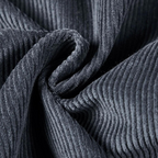 Grijze corduroy jas