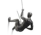 Bergbeklimmer wandsculptuur