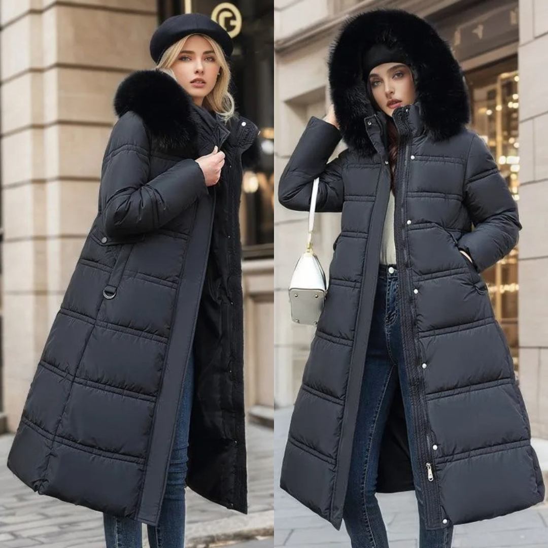 Faux fur winterjas voor vrouwen