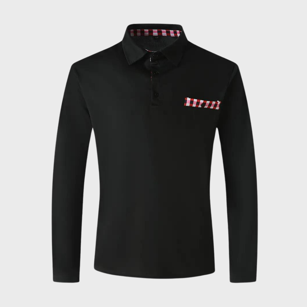 Heren T-shirt met lange mouwen