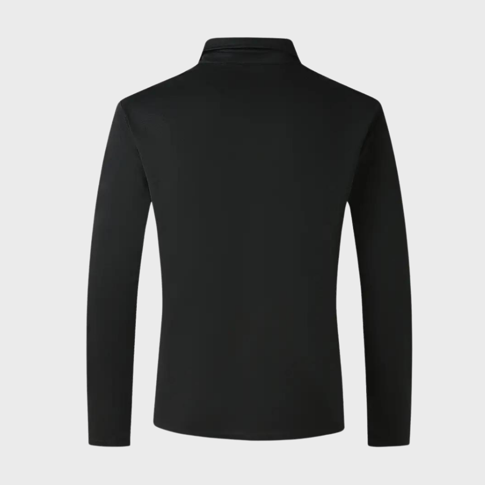 Heren polo met lange mouwen – Noor