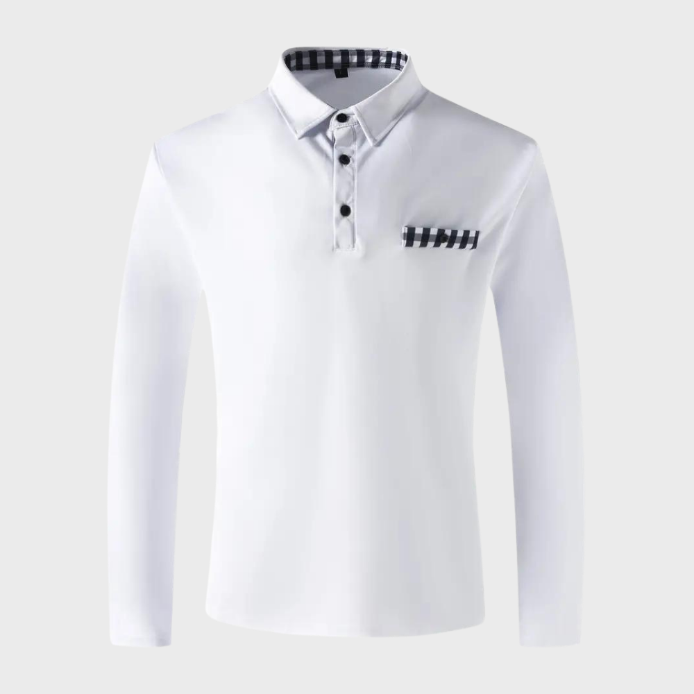 Heren T-shirt met lange mouwen