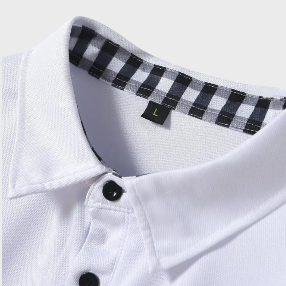 Heren polo met lange mouwen – Noor