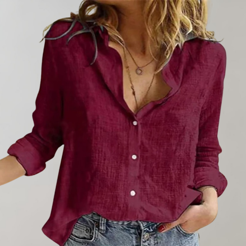 Casual blouse voor dames – Noor