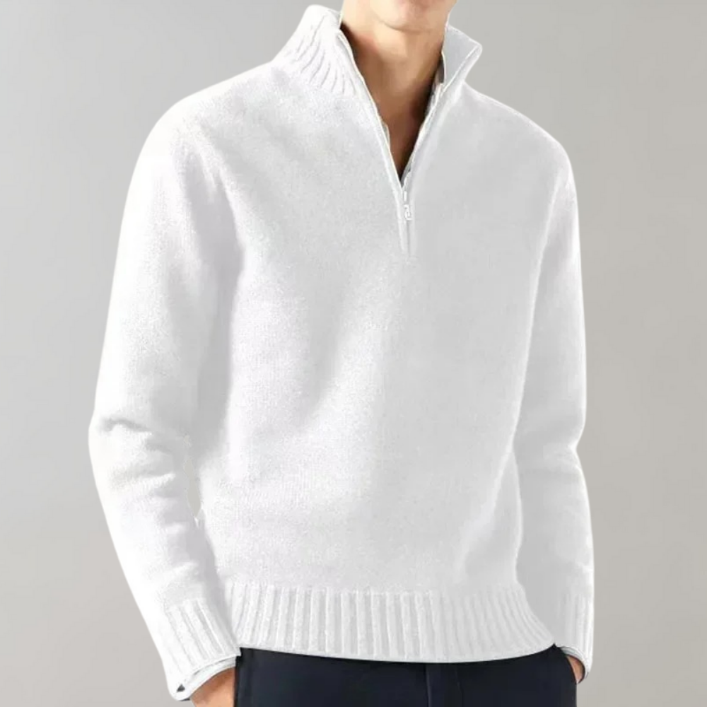 Half-Zip herensweater