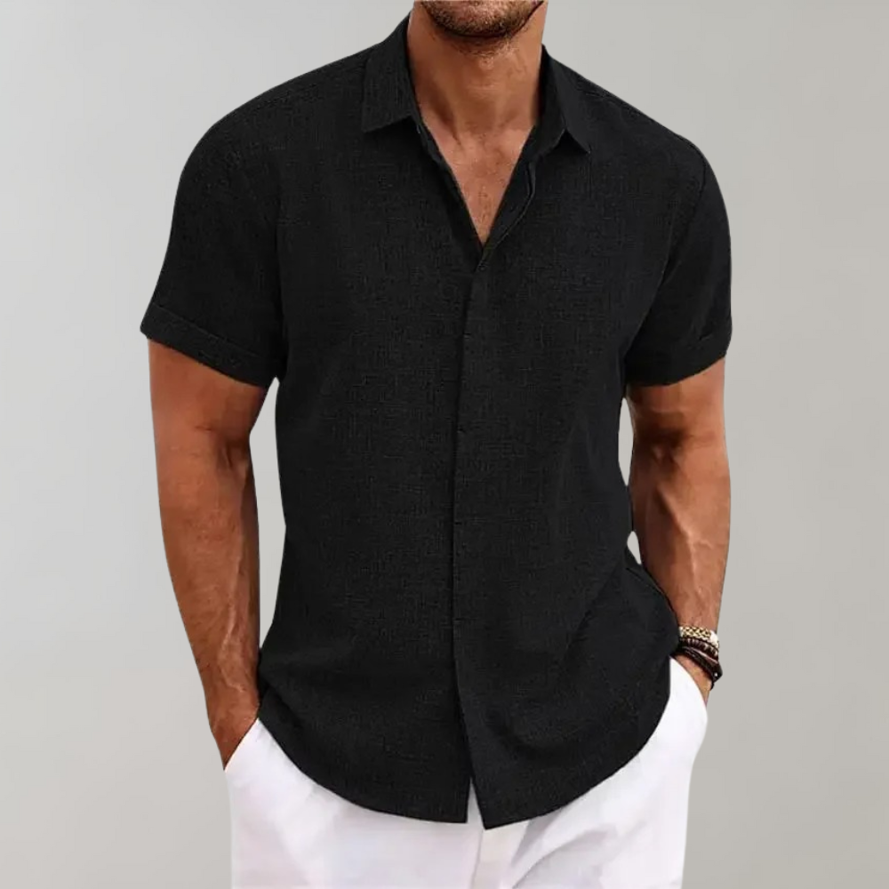 Zomer herenoverhemd
