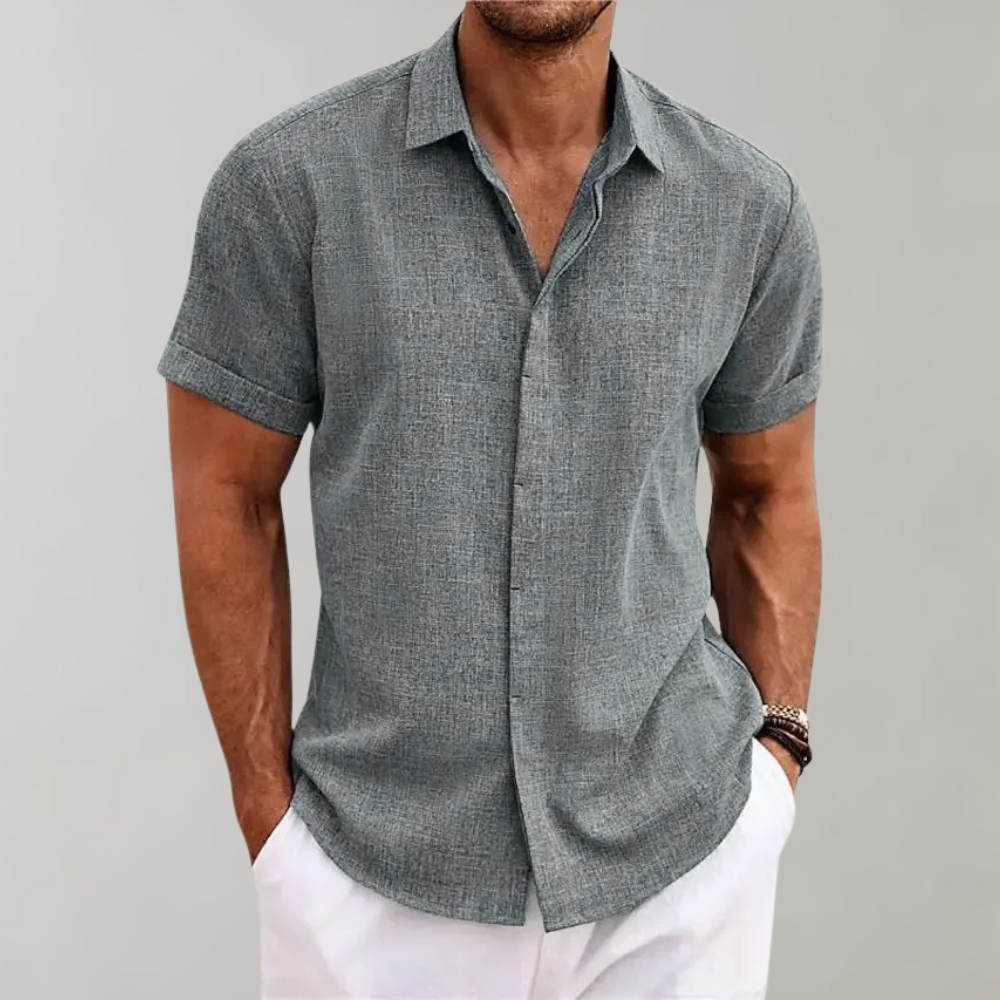 Zomer herenoverhemd