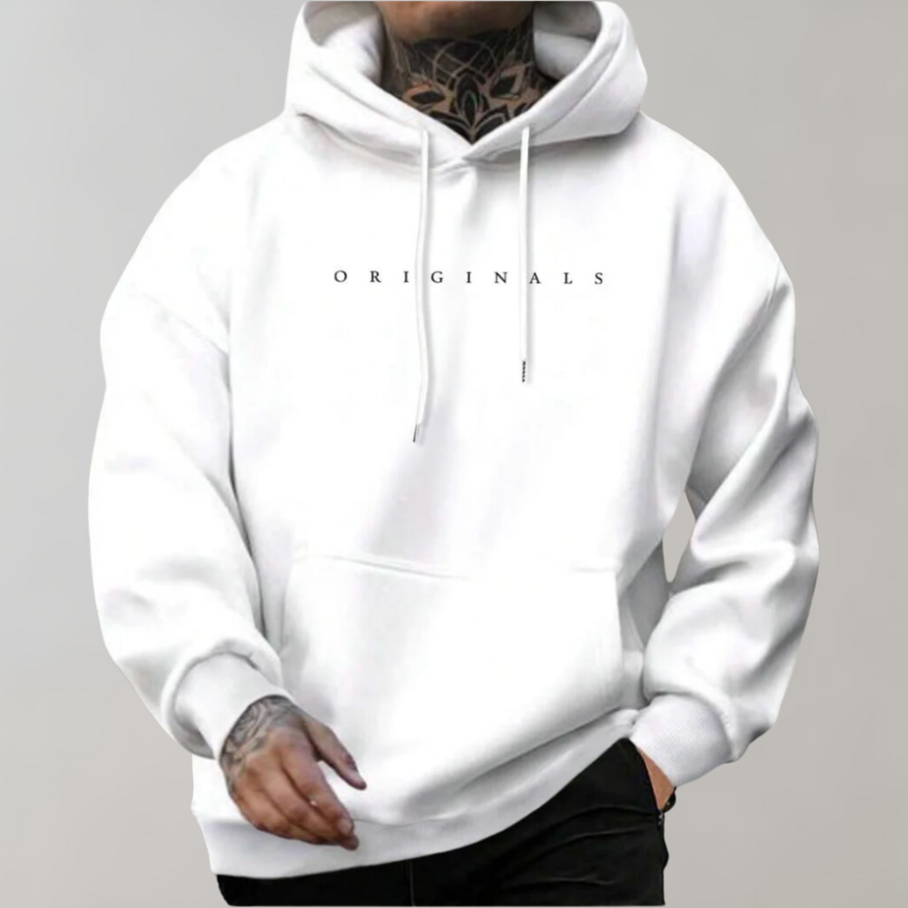 Modieuze heren hoodie