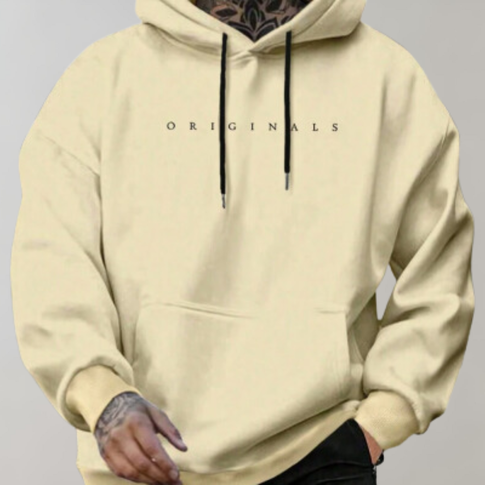 Modieuze heren hoodie