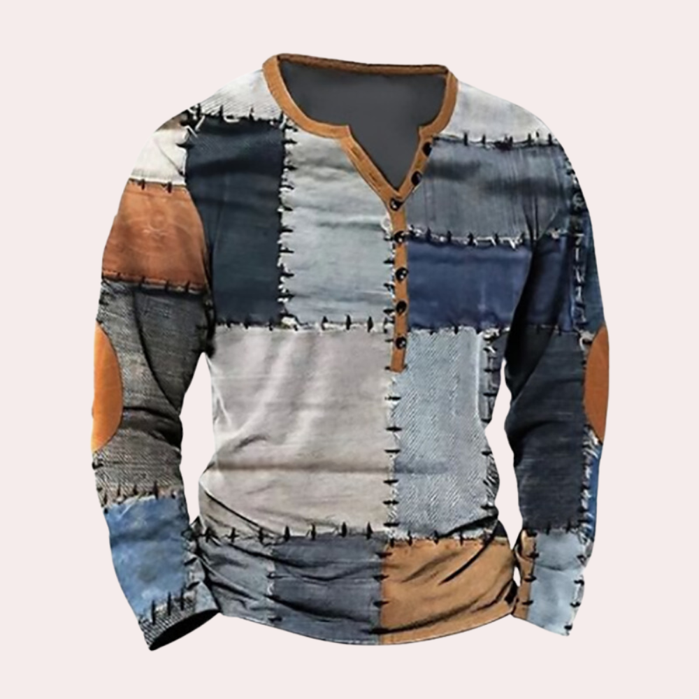 Warme heren sweater