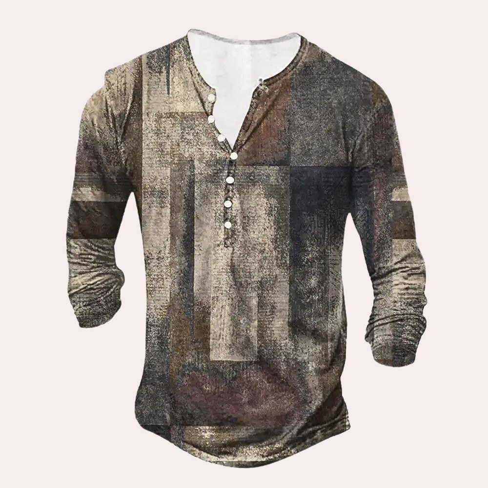 Warme heren sweater