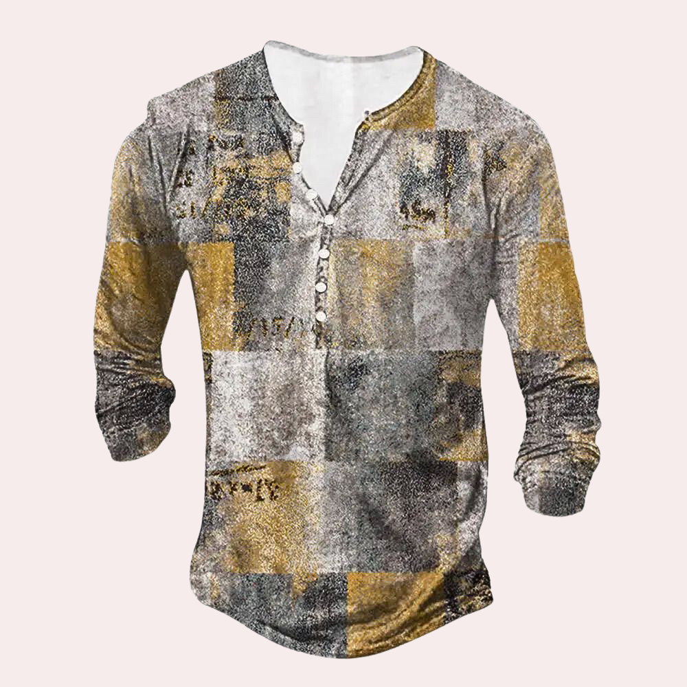 Warme heren sweater