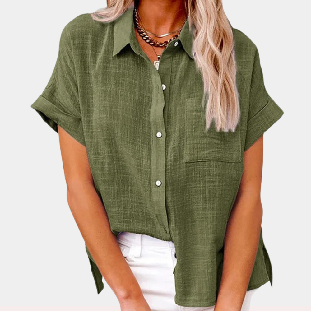 Casual dames zomerblouse