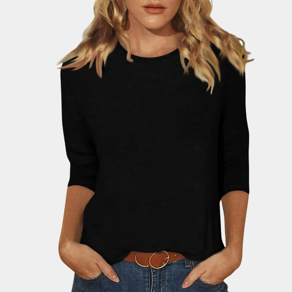 Dames shirt met lange mouwen