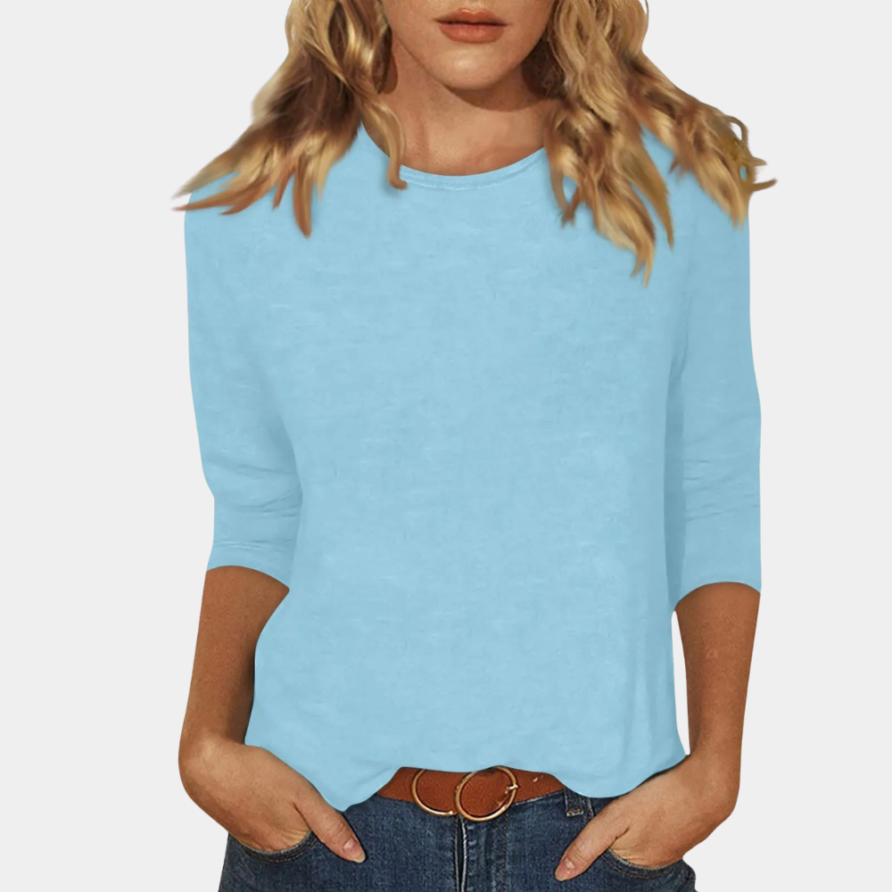 Dames shirt met lange mouwen