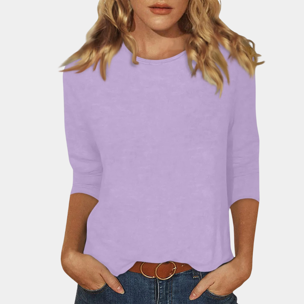 Dames shirt met lange mouwen