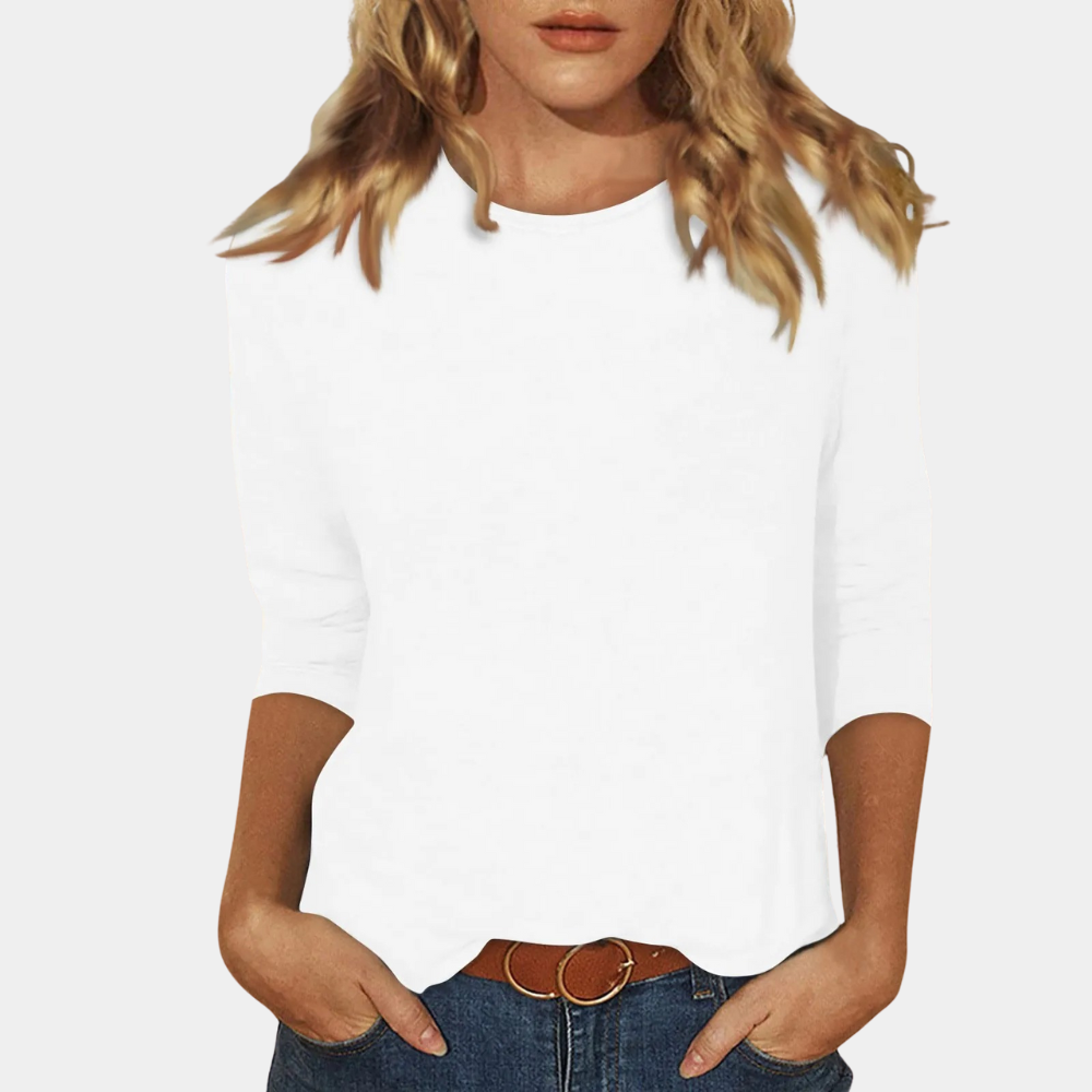 Dames shirt met lange mouwen