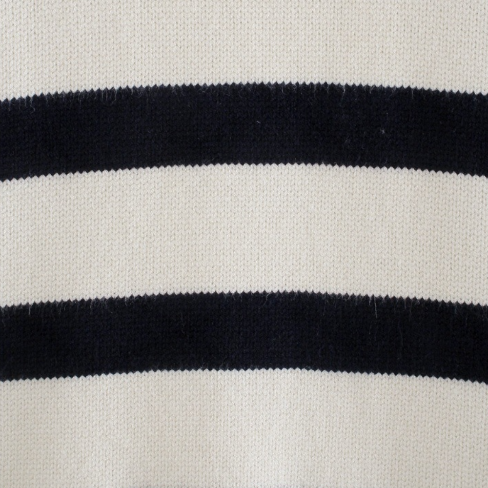 Oversized gestreepte dames sweater