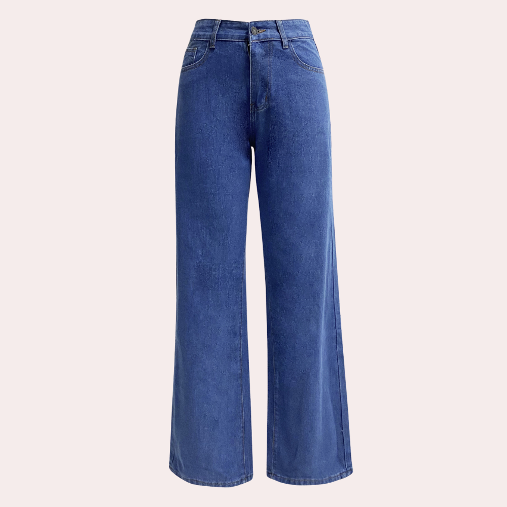 High waist baggy dames jeans