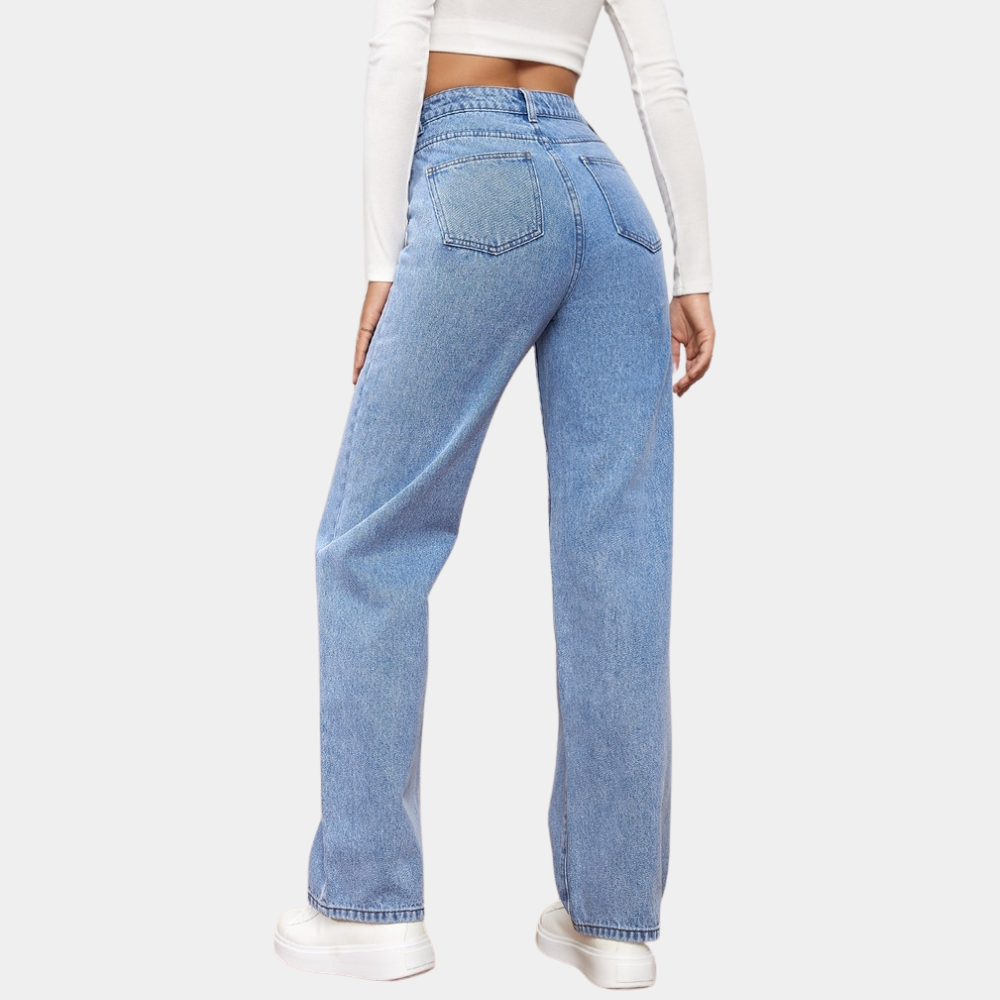 High waist baggy dames jeans — afbeelding 27