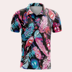 Zomers herenpoloshirt met comfortabele pasvorm