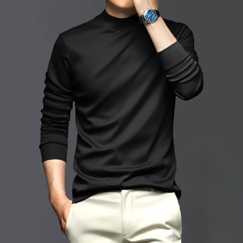 Warme en comfortabele heren longsleeve