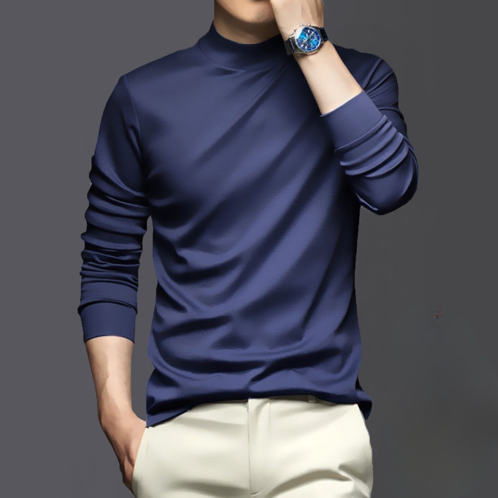 Warme en comfortabele heren longsleeve