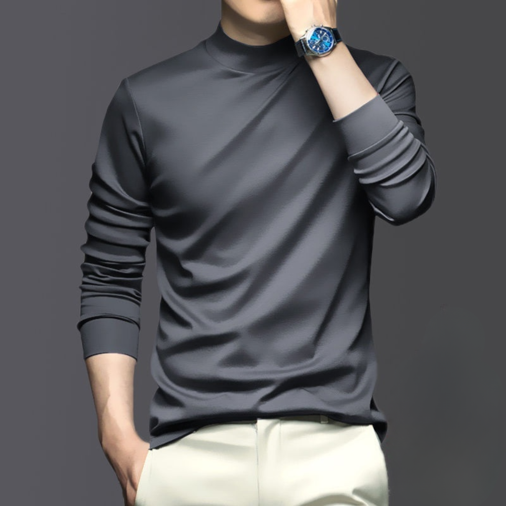 Warme en comfortabele heren longsleeve