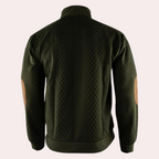 Warme casual herentrui met knoopsluiting Dany