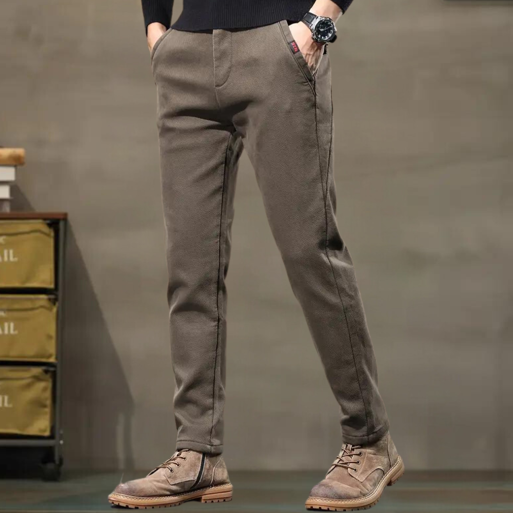 Slim fit semi-formele broek voor heren