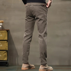 Slim fit semi-formele broek voor heren