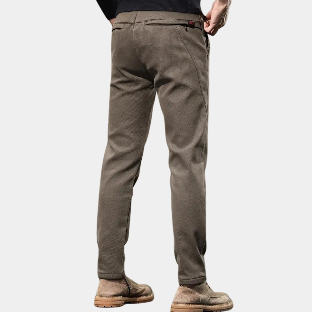 Slim fit semi-formele broek voor heren