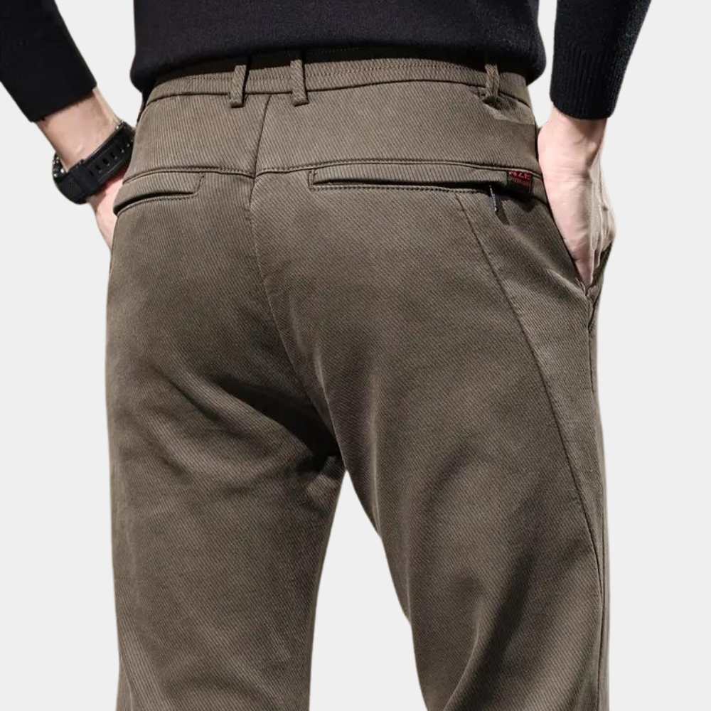 Slim fit semi-formele broek voor heren