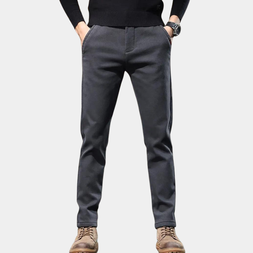 Slim fit semi-formele broek voor heren