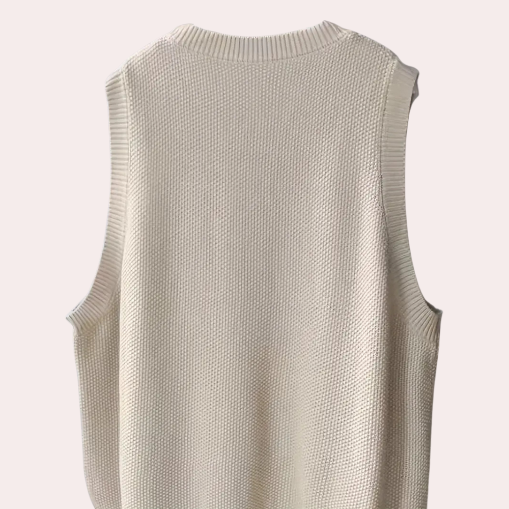 Hip gebreid damesvest Sala
