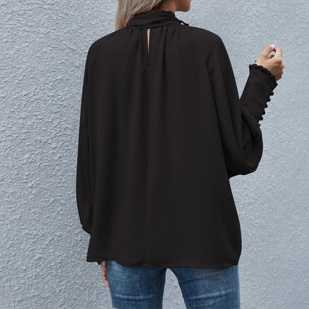 Losvallende formele damesblouse