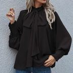 Losvallende formele damesblouse