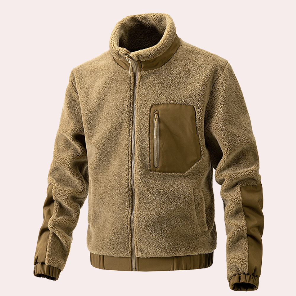 Warme outdoorjas voor heren