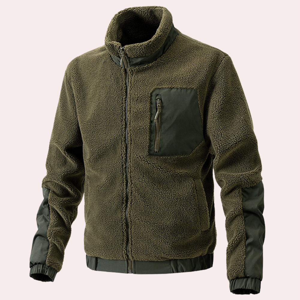Warme outdoorjas voor heren