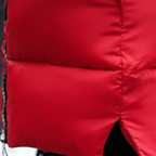 Warme dames pufferjas met capuchon
