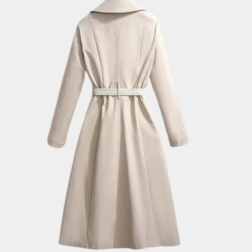 Dames trenchcoat met ceintuur