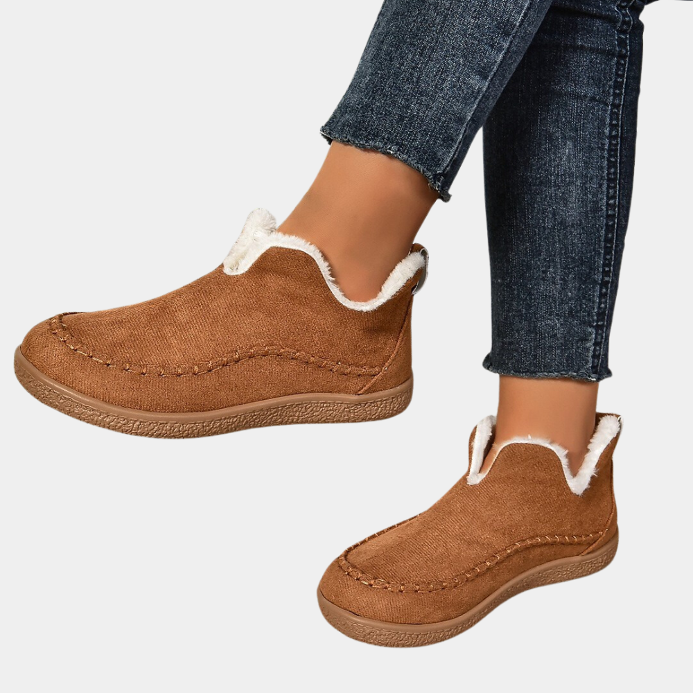 Warme damespantoffels voor comfort