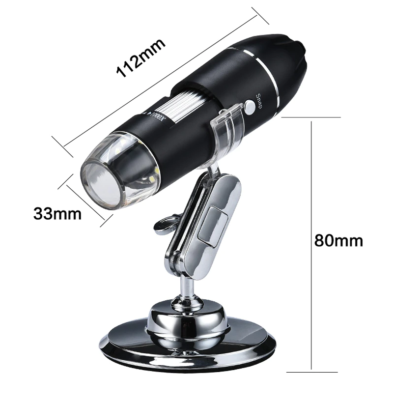Microscoop voor onderweg