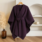 Dames omslagdoek met winddicht ontwerp — afbeelding 9