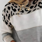Warme panterprint damestrui Lilly