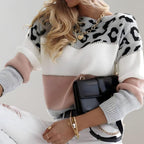 Warme panterprint damestrui Lilly