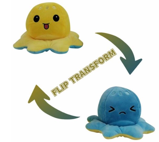 Octopusknuffel Fluffy