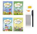 Magisch herschrijfbaar oefenboek voor kids