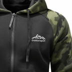 Camo fleecejack voor heren